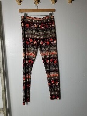 CELEBRATE HALLOWEEN WOMEN'S FALL LEGGINGS SIZE SMALL